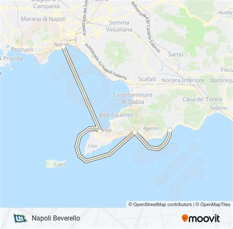 Nlg Route Schedules Stops Maps Napoli Beverello Updated