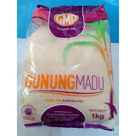 Jual Gula Pasir Gunung Madu Tebu Asli 1Kg Shopee Indonesia