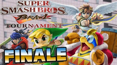 Super Smash Bros Brawl Tournament Finale Pit Vs Ike Vs King