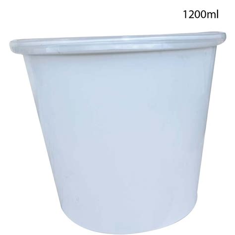 1200ml Round Disposable Plastic Food Container At Rs 9 75 Piece Round