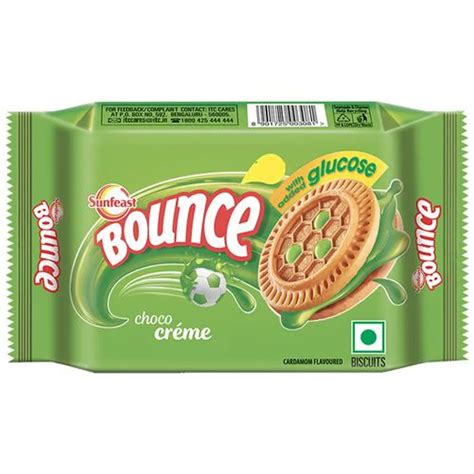 Sunfeast Bounce Creme Biscuits Elaichi Gharstuff