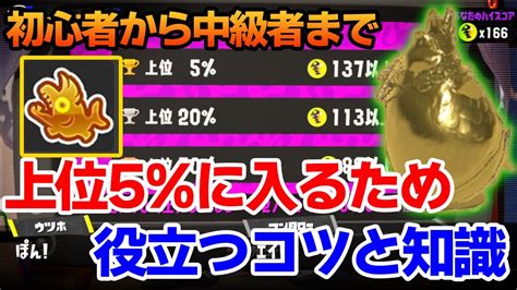 ビッグランで上位5に入るコツを紹介！普段のサーモンランにも役立つぞ【スプラトゥーン3】【splatoon3】【ぽんすけ】 Youtube