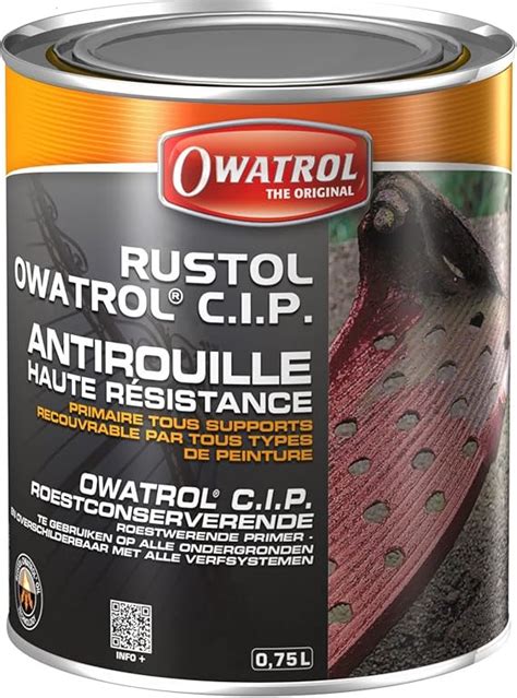 Owatrol CIP Corrosive Inhibiting Primer Red 0 75 Litres Amazon Co Uk