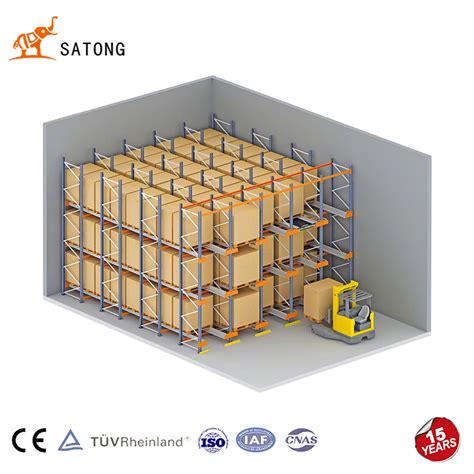 Satong Warehouse Shelves Heavy Duty Car Shuttle Cold Storage Pallet Racking Systems China