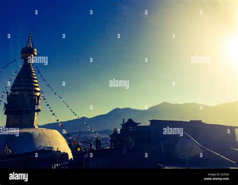 Swayambhunath Temple, Kathmandu, Nepal Stock Photo - Alamy