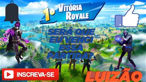 Ser Que Eu Consegui Minha Vit Ria Royale No Fortnite Youtube