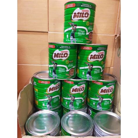 Jual Milo Bubuk Malaysia Kaleng Nestle Milo Powder Kg Shopee Indonesia