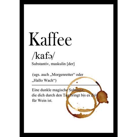 B Nninghoff Bild Mit Rahmen Kaffee St In Papier