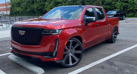 Drive The Poshest Pickup In Town With This Custom Cadillac Escalade