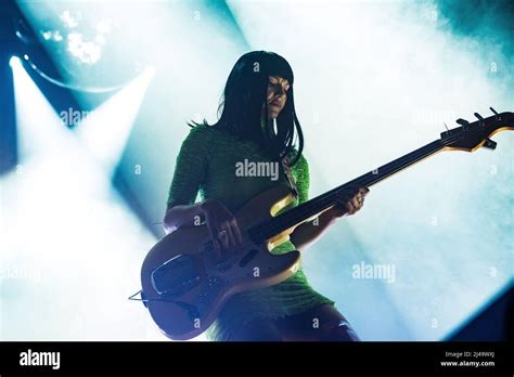 Copenhagen Denmark 10th April 2022 The American Funk Trio Khruangbin Performs A Live Concert