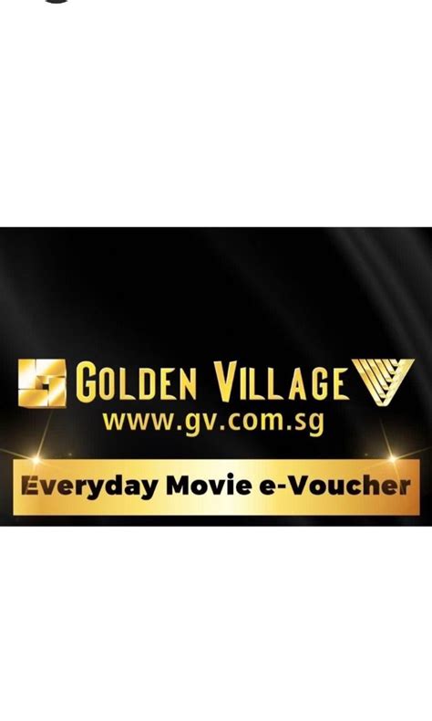 GV movie ticket all day, Tickets & Vouchers, Local Attractions ...