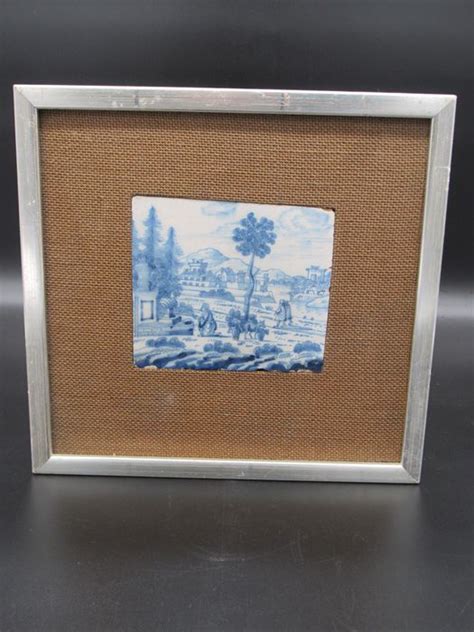 Framed Tile Earthenware Catawiki