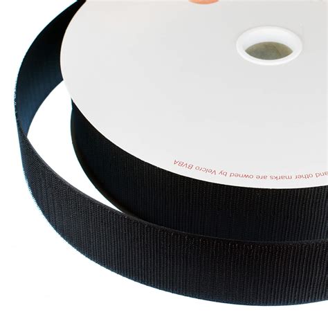 Velcro Brand Flame Retardant Sew On Mm X M Black Hook