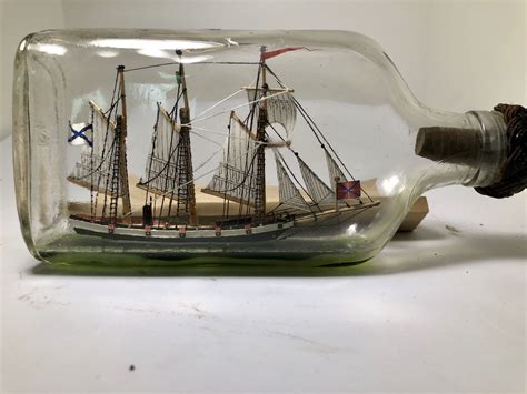 Ship in a Bottle Artwork