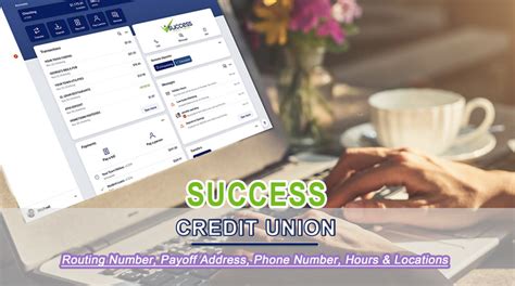 Success Credit Union Payoff Address Routing Number Swift Code