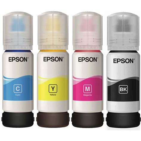 Pack 4 Bouteille D Encre Epson Original Ecotank 103 SpaceNet Tunisie