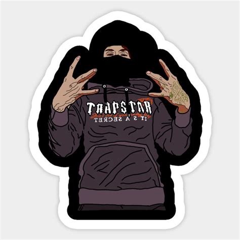 Central Cee (Trapstar) by superstorefront | Stickers, Funny stickers ...