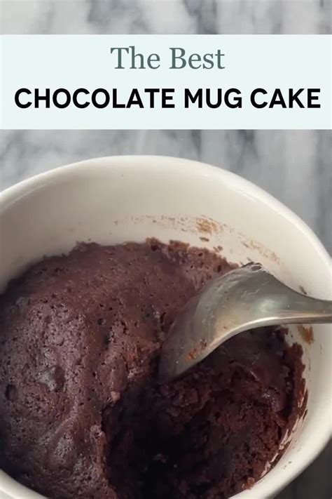 Chocolate Mug Cake Artofit