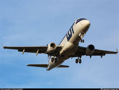 Sp Lim Lot Polish Airlines Embraer Erj Lr Erj Lr Photo