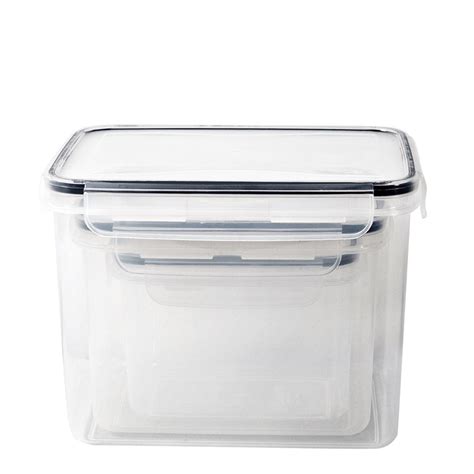 Yonrjhukm Single Transparent Plastic Storage Tank Vacuum Proof Fresh