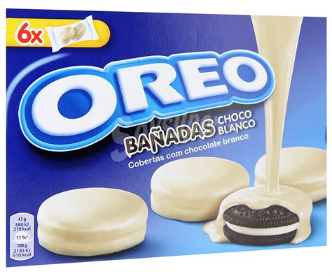 Oreo Galletas Oreo Bañadas Chocolate Blanco 246 G Cómpralo En Soysuper