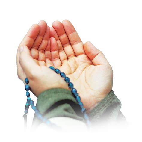 Man Praying Hands With Tasbih 24215698 PNG