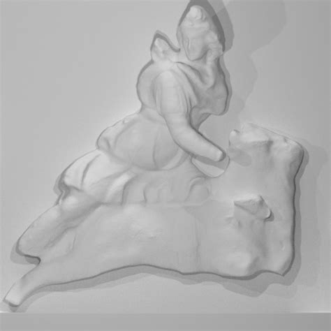 3D Printable Relief Of Mithras Killing A Bull By Scan The World