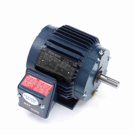 143TTTN6526 Marathon 1 HP Severe Duty Motor 3 Phase 1800 RPM 460 V