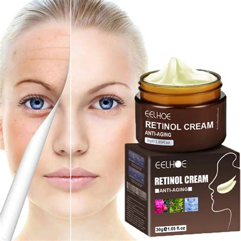 Crème Anti rides Rétinol Pour Le Visage Anti âge Raffermissante