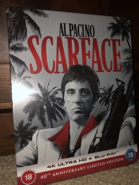 Scarface Th Anniversary K Uhd Collectors Etd Steelbook New Sealed Uk