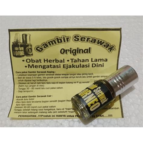 Jual GAMBIR SERAWAK BORNEO 100 HERBAL ALMI KHAS KALiMANTAN COD