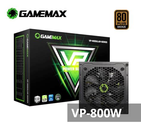 Gamemax 800w 80 Plus Bronze VP 800 Fuente De Poder GRUPO CENTRO