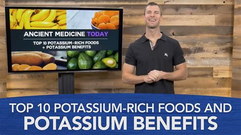 Top 10 Potassium Rich Foods And Potassium Benefits Youtube