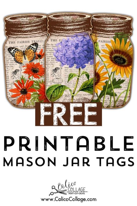 Free Printable Mason Jar Tags Artofit