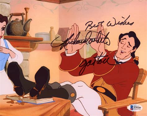 Richard White Signed Beauty And The Beast 8x10 Photo Inscribed Best