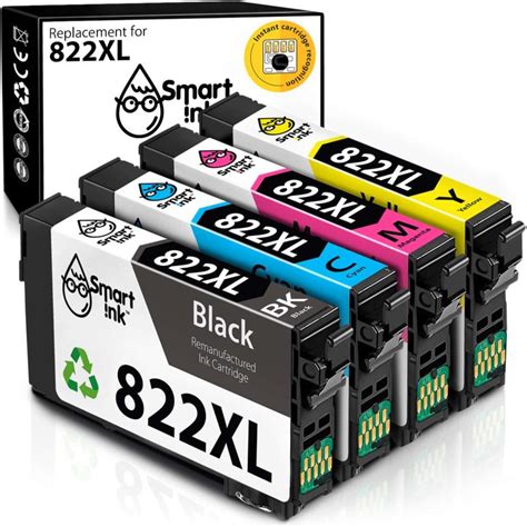 Epson T822 Xl 4 Pack Replacement Ink Cartridges Buy Epson T822 Xl Ink Cartridge