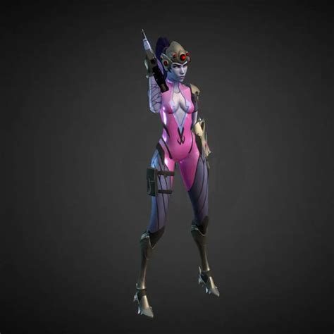 Widowmaker Overwatch Figuras Modelo De Impresión 3d Stl