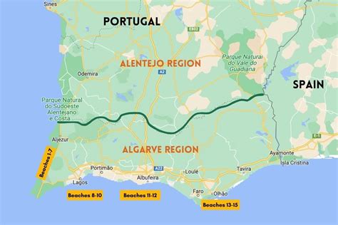 15 Best Algarve Beaches (Local Tips & Map) - Road Trip EuroGuide