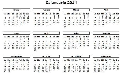 Calendario 2014 Una Colección Con Descargar Directa