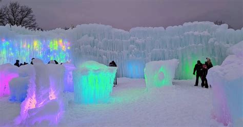 Winter Realms Explore The Enchanting Ice Castles In Lake George NY