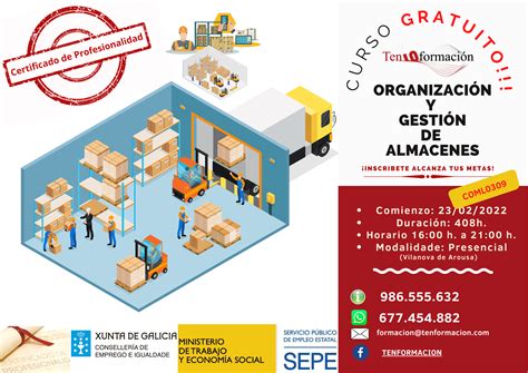 CURSO GRATUITO DE ORGANIZACIÓN Y GESTIÓN DE ALMACENES Ten Formación