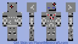 Robot skin Minecraft Skin