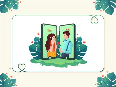 Dating App Illustration Online Propose By Md Taslim Uddin Sakib On