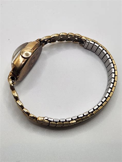 elgin de luxe  gold filled ladies  etsy