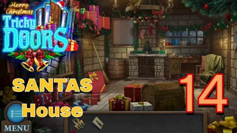 Tricky Doors Level 14 Santa S House Walkthrough YouTube