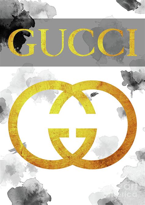 Gucci Logo - 7 Digital Art by Prar Kulasekara