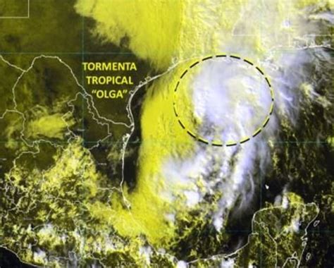 Se Forma La Tormenta Tropical Olga En El Golfo De M Xico Telediario