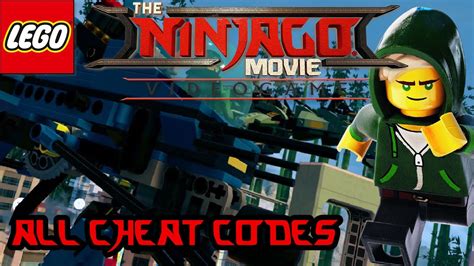 Lego Ninjago Movie VideoGame All Cheat Codes YouTube