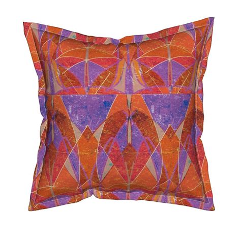 Serama Throw Pillow Featuring Neo Moroccan In Henna By