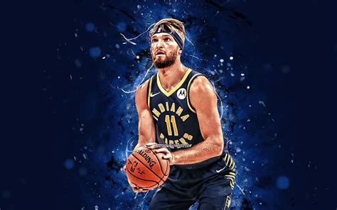 Domantas Sabonis Indiana Pacers Nba Basketball Domantas